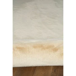 Amami Faux Rabbit Rug - Linon -Linon GUEST 7a0a17dd cd3d 432b 87db 51cdcce1502c