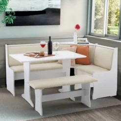 Penrose Storage Nook Dining Set - Linon 33 Penrose Storage Nook Dining Set - Linon -Linon GUEST 7b108c90 195a 4248 bd3a 6d7d34ee6a1d