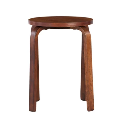 Set Of 4 Bentwood Stools - Linon 6 Set Of 4 Bentwood Stools - Linon - Image 4