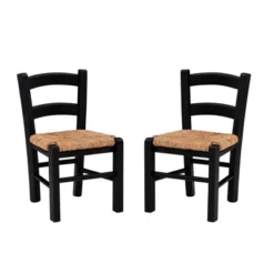 Set Of 2 Rathel Kids' Chairs - Linon -Linon GUEST 7ba2ae71 6cf5 4847 b64b 4e5f26093676