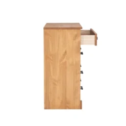 Vanessa 3 Drawer Bookcase Chest Natural - Linon -Linon GUEST 7c578736 a7c8 4d1f a1e1 d8da8b8a0665