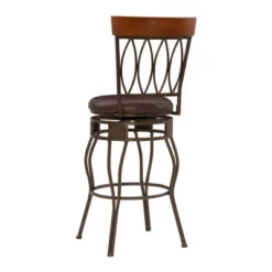 30" Flynn Barstool Bronze - Linon -Linon GUEST 7d9fdda3 163c 4e3b 90d3 1fb8b5353c5f