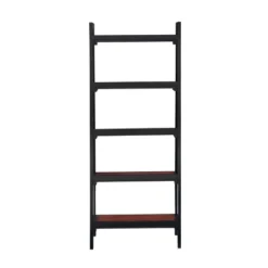 59.84" Calum 5 Shelf Bookshelf Black Cherry - Linon 14 59.84" Calum 5 Shelf Bookshelf Black Cherry - Linon -Linon GUEST 7f3cf478 0600 48cb b054 26a17c1afd35