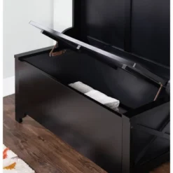 Anna Hall Tree Black - Linon -Linon GUEST 7f71b0b7 3bf0 43d0 bd16 9aa60575dedc