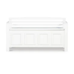 Laredo Storage Bench White - Linon -Linon GUEST 82c97549 c0bc 498c acd4 682e3ed70aa9