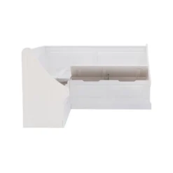 Tobin Corner Breakfast Nook White - Linon -Linon GUEST 854b93b9 f7a0 4692 8a71 90158eed2dc6