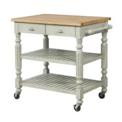 Barker Kitchen Cart And Islands - Linon -Linon GUEST 85e2cecb c7f2 4fff 95c7 cc1c89986aff