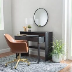 Brookville Extendable Console Desk - Linon -Linon GUEST 888608f0 2113 498d b82a 402c43beade4