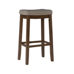 Claridge Rustic Backless Barstool - Linon 23 Claridge Rustic Backless Barstool - Linon -Linon GUEST 8dafa9d8 a013 4a81 85c6 8692c1344b54