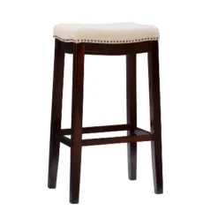 Claridge Rustic Backless Barstool - Linon 27 Claridge Rustic Backless Barstool - Linon -Linon GUEST 9845dfea e56f 4d42 b874 c9a30e4a1624
