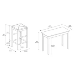 5pc Lancer Faux Marble Tavern Set - Linon 37 5pc Lancer Faux Marble Tavern Set - Linon -Linon GUEST 98d42823 10d5 4e47 aee4 6f6042e124cf
