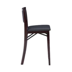 25" Torrin Folding Counter Height Barstool Espresso - Linon -Linon GUEST 997d791b d613 4ced 991e a6ed2da7c6c8