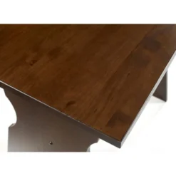 Colby Backless Nook Dining Sets Brown - Linon -Linon GUEST 9b8de820 2120 4e42 bfd9 2d4e51dcd665