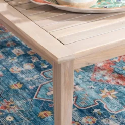 Linon Acacia Square Melita Coffee Table -Linon GUEST 9e5a6954 dbbd 4c85 9a1d 55aecce5260e 1