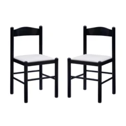 Set Of 2 Mikan Side Chairs - Linon -Linon GUEST a014aef0 d914 4c5e a7bb 975374a0d323