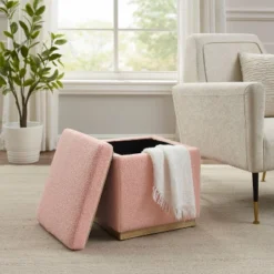 Lucinda Square Ottoman - Linon 22 Lucinda Square Ottoman - Linon -Linon GUEST a12f818d ce7d 44ee 9d4a 115aa5678acb