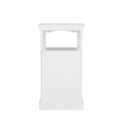Scarsdale Demi Cabinet White - Linon -Linon GUEST a36a5806 b0a9 4234 92f5 2ab12a69c0df