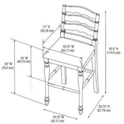 Marino Upholstered Barstool - Linon -Linon GUEST a4284a59 4d2e 48d3 b273 4c373cab9ec7