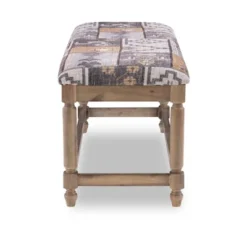 Kaya Bench Gray - Linon -Linon GUEST a445e38f 32ce 4a19 be09 2aaddff88ae3