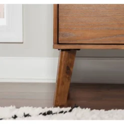 Reid 4 Drawer Chest Walnut - Linon -Linon GUEST ac0a6c1e 015d 40b9 984d 26635ffc0c6e