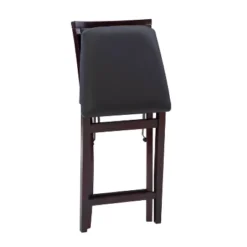 25" Torrin Folding Counter Height Barstool Espresso - Linon -Linon GUEST afa449a1 9c9c 432a 816b 3066cbbd3e86