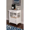 Mitchell Kitchen Cart Granite Top - Linon -Linon GUEST b69f8a03 6956 428d 86d3 952e3dbcfb98