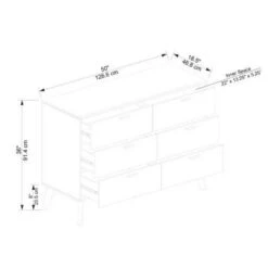 Reid Dresser Walnut - Linon -Linon GUEST b820e7bc 8d56 448c 9b6c ce54e4a0fb83
