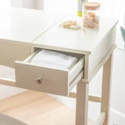 Jackson Vanity Set Cream - Linon -Linon GUEST b83c2478 9e2e 4126 a914 13b2366f1167