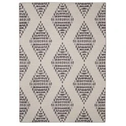 Warson Washable Outdoor Rug Ivory/Brown - Linon -Linon GUEST bf318e98 5fa6 46a8 a072 baac0a7b1aef