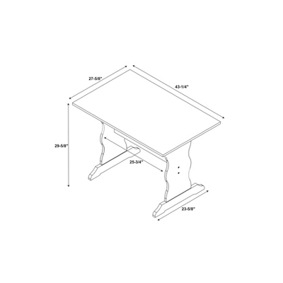 Chelsea Dining Table - Linon 9 Chelsea Dining Table - Linon - Image 7