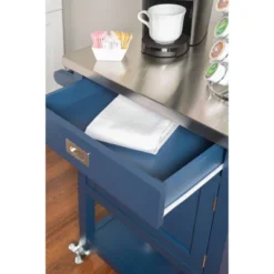Sydney Apartment Kitchen Cart - Linon -Linon GUEST c2c04c61 88ca 442e ab9f 858e8299889b