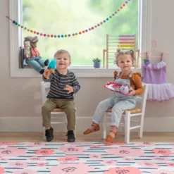 Set Of 2 Rathel Kids' Chairs - Linon -Linon GUEST c3fce2e3 00fc 44ff a03d 42d446412447