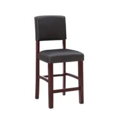24" Monaco Counter Height Barstool - Linon -Linon GUEST c5109289 bfb6 4cf1 93bd e97ba325f0d3