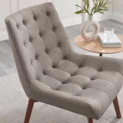 Serena Tufted Accent Chair - Linon -Linon GUEST c6074b47 6517 44a3 9803 5f4854725391