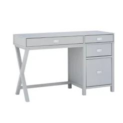 Peggy Side Storage Desk - Linon -Linon GUEST cd54a98a 8169 491f ad9b 27c3fbfb6395