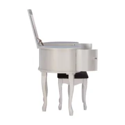 Paloma Vanity Set Silver - Linon -Linon GUEST cdb82159 85fe 4e30 8ed9 90be63330c00