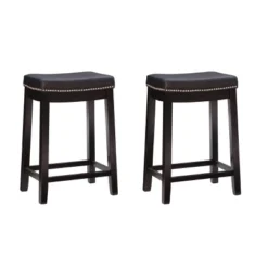 Set Of 2 Claridge Counter Height Barstools - Linon -Linon GUEST ce6e146c b39a 4063 9d7e ea959e8b64c5