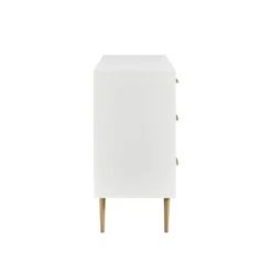 Gloria 6 Drawer Dresser White - Linon -Linon GUEST cf092366 7039 41dd 847f eaeb0caf4638