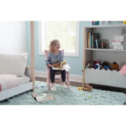 Set Of 2 Romilly Kids' Chairs Pink - Linon -Linon GUEST d0c30c99 4b3d 414e 9d06 48898e9d089f