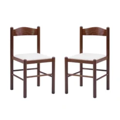 Set Of 2 Mikan Side Chairs - Linon -Linon GUEST d4dcc928 b744 4a22 aef8 ef4ae42f3321