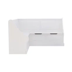 Tobin Corner Breakfast Nook White - Linon -Linon GUEST d5725ec7 9d84 4a7e 991d 54296f26219c