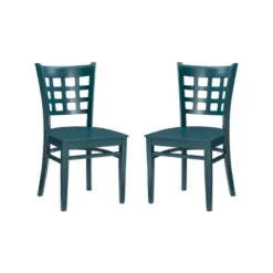 Set Of 2 Lola Side Chairs - Linon -Linon GUEST d5c58088 4e35 488d 8693 b8dad5a08b34