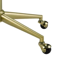 Imogen Quilted Office Chair Off White - Linon -Linon GUEST e3094ad2 c5e8 4a4b 9e99 5ae7518815ae