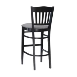 Set Of 2 Maryah Upholstered Barstools Black - Linon -Linon GUEST e491e674 e74d 400a bd6c a4f3ff4756fd
