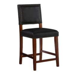 24" Brook Counter Height Barstool - Linon -Linon GUEST e61f8836 f47e 40e1 99b4 54966f80f7c0