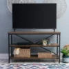 Austin TV Stand For TVs Up To 40" Light Brown - Linon -Linon GUEST eb28df33 b1f1 4fe0 9749 a19a1628ff86