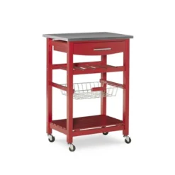 Clarke Kitchen Cart - Linon -Linon GUEST ee1e9306 4176 4a57 a1e3 0cc29d658930