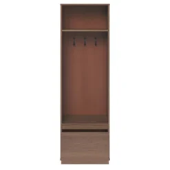 Gunther Mid-Century Hall Tree 1 Drawer Walnut - Linon -Linon GUEST ef4671b9 bd29 40a5 8d8f 4392efd6a93d