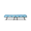 Twin Roma Folding Bed Blue - Linon -Linon GUEST ef866380 abe0 4900 83d4 fe0174df7caf