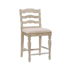 24" Marino Counter Height Barstool Upholstered Seat & Back - Linon -Linon GUEST f1569853 f402 4dec a605 b1d2244fad47